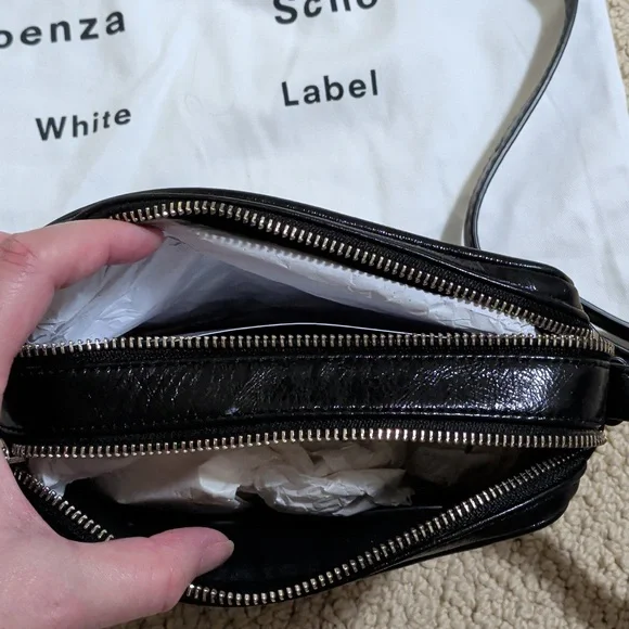 Prozena Schouler White Label Watts Crinkled Camera Bag - Picture 4 of 12